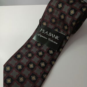 Black and Red Men's Tie